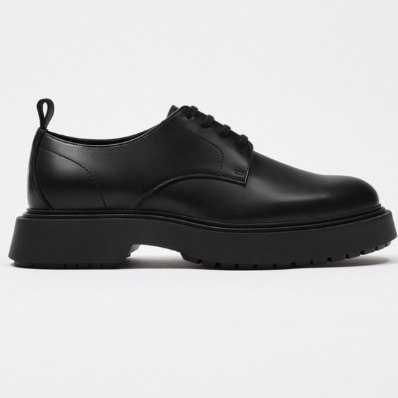 ZARA THICK-SOLED SHOES SZ 8 or EU 41 main image 5